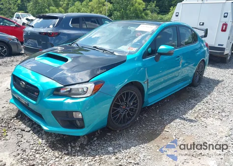 2015 Subaru Wrx Sti из США, поврежденный, VIN JF1VA2L68F9827477
